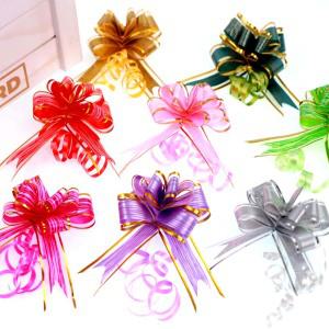 이중직매직리본(50개)/자동리본/메론/골드/실버