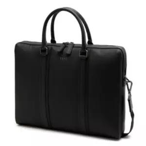 [롯데백화점]닥스 액세서리 LL[선물포장]블랙 로고 모던 서류가방 DBBA4E335