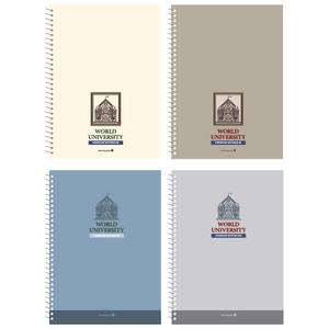 모닝글로리 4000 월드캠퍼스 연습장 (16절/좌철) 무지