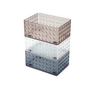 센스 스텝바구니 1호 플라스틱 바구니 사각 소품수납 부품 옷 정리함