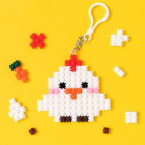 [오피스스쿨] 민화샵 디폼블럭 미니블록 8mm 닭 끼우기 맞추기 diy