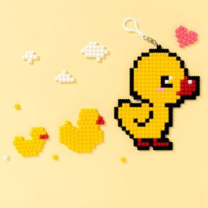 [오피스스쿨] 민화샵 디폼블럭 미니블록 8mm 오리 끼우기 맞추기 diy