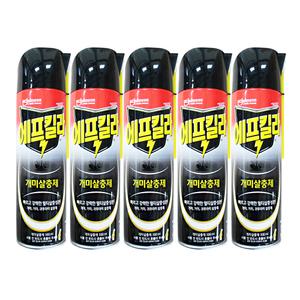 엘지 에프킬라 레이드 개미 살충제 스프레이 500ml 5개 앤트