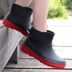 여성 패션 장화 논슬립 안전화 반장화 작업화 주방화 조리화 위생화 방수화 장마 고무 식당 농사 주방