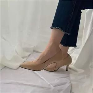 [오노마] ONM 스틸레토 스웨이드 세븐업 펌프스 4color (S8298957)