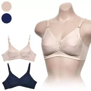 [오노마] ONM 쿨샵 쾌적한 쿨론 부직포 노와이어 노몰드 A컵 브라 (S8653100)
