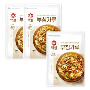 백설 부침가루, 1kG, 3개