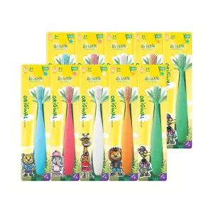 [브리스틱] 에르고 유아칫솔 2단계 10개 세트