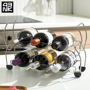 [4BNK]프라임 원도어 스텐 와인랙 2P(2단)