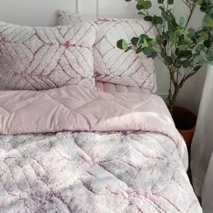 한스갤러리 파인 10미리 프리미엄 극세사 이불 세트 퀸 킹 겨울 차렵이불_Q이불 베개세트