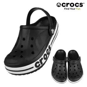 크록스 당일발송 공용 바야밴드 클로그 블랙 205089-066