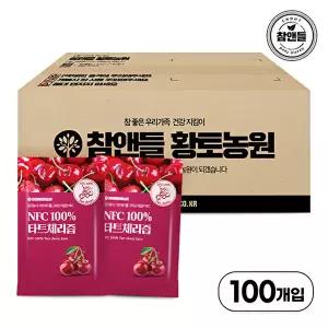 [참앤들황토농원](100포)NFC 착즙 100 타트체리즙 70ml 100포 1박스