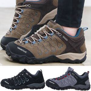 웨일 남성 여성 가죽 방수 등산화 트레킹화 운동화 워킹화 신발