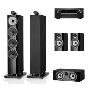 데논 AVR-X2800H + B&W 702 S3 5채널스피커(72/707)