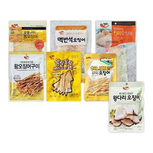 정화식품 인기 오징어 세트 맥주 안주 7종