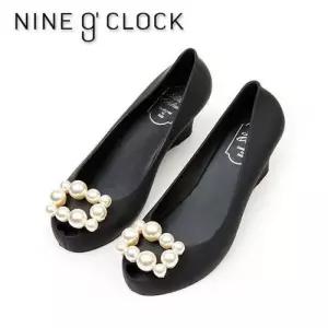 나인어클락 진주스위티 여성 힐 블랙 W921B88