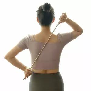 놋담 방짜유기 롱스틱 괄사70cm+전용가죽케이스+멀티오일 증정