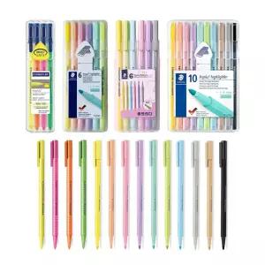 스테들러 트리플러스 텍스트서퍼 362 삼각 형광펜 4색/6색/10색 세트