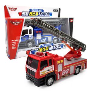 미카 메탈 레스큐 사다리차 선택 미니카 자동차완구