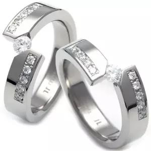 T-076 CO 티타늄 커플링 반지 이니셜무료 무료배송 맞춤제작 평생AS