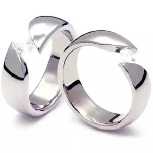 TQ-203 CE 티타늄 커플링 반지 이니셜무료 무료배송 맞춤제작 평생AS