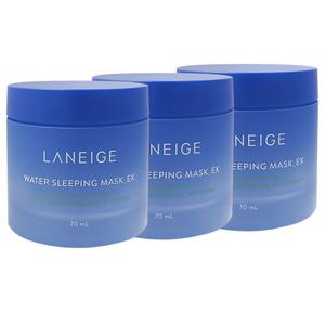 라네즈 워터 슬리핑 마스크 EX 수면팩 슬리핑팩 70ml 3개