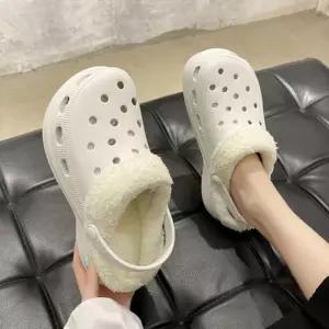 [프로셀러] 기모 여성 방한 샌들 여자 겨울 샌들 슬리퍼 털 신발
