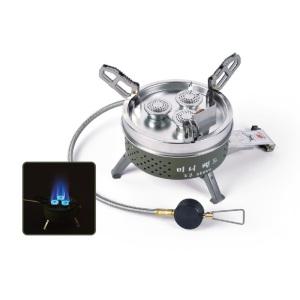 신동양 강염버너 미니밴드3구호스스토브 캠핑 휴대용 야외용 가스버너