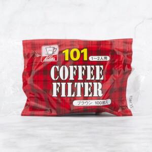 타넬-칼리타 커피필터 브라운 NK-101D 여과지 1-2인용(100매입)