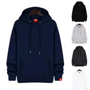 [셀러허브][라일리] Rly 겨울 남자 기모 후드 티셔츠 데일리 캐주얼 커플룩 (S9656492)