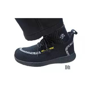 슈렉스 초경량안전화 통풍 발편한 미끄럼방지 경량 가벼운 SR-340 4인치 무봉제 메쉬 경량 안전화