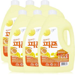 피죤 옐로우미모사 3.1L 6개