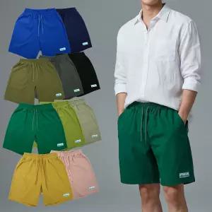 썸머 와펜 반바지 쇼츠 스판 물놀이 운동복 헬스 4부 5부 나일론 여름용 329