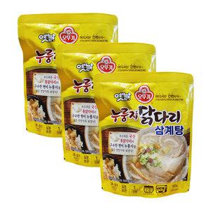 오뚜기 옛날 누룽지 닭다리 삼계탕 500g 3개