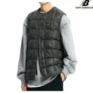 뉴발란스 NBNPD42953-KH 플라잉 사각퀼팅 구스 다운 베스트 공용 패딩 조끼 베스트