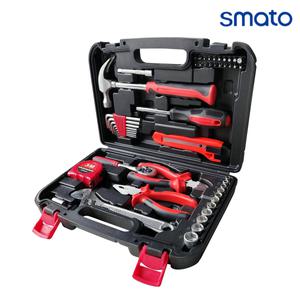 스마토 가정용 공구세트 툴세트 공구가방 니퍼 펜치 몽키 소켓 SM-TS49