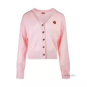 [롯데백화점]겐조 여성 보크 플라워 로고 가디건 FD52CA3833LB 34