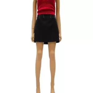 [에고이스트] 배색 스티치 미니 A라인 스커트  EP3WS-864