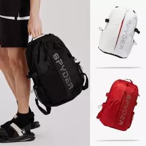 스파이더 SPIPBNBP301U 남녀공용 라이프 스타일 레터링 로고 백팩 US