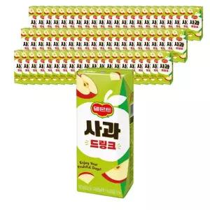롯데 델몬트 사과 드링크팩 190ml X 64팩