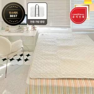 대성쎌틱 탄소 카본매트 그래핀 전기요 캠핑 EMF 전자파없는 매트 물세탁 2인용 베이지 그레이 더블