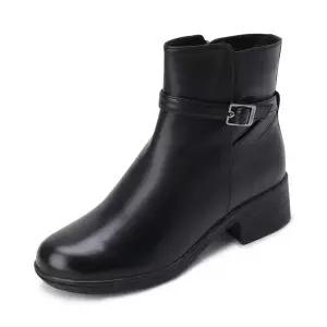 [금강제화](강남점)랜드로바 여성 캐주얼 버클 앵클 부츠 LANBOC2058WF1X/WF3X