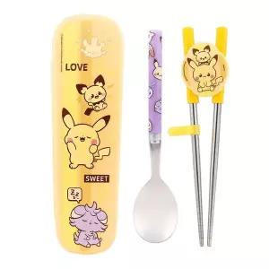 포켓몬 킨더스텐 젓가락스푼케이스3P 5658
