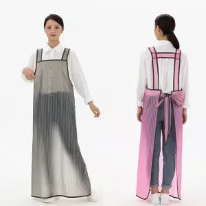 스트라이프 기능성 우레탄 H형 방수 앞치마