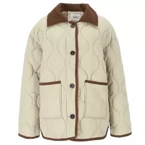 [롯데백화점]abfz 배색 포인트 누빔 점퍼 APY4HU01K