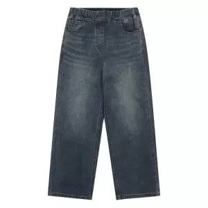 [에꼴리에] 세이브존03 세미 와이드 빈티지 블루진  24C1256-BL (S23476962)