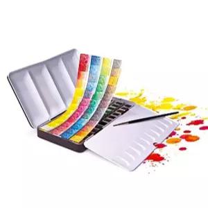 시넬리에 수채고체케익 48색+붓