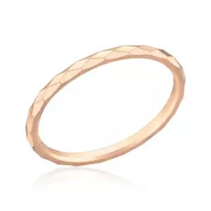 [비앤비골드] (핑크보석함+카밀핸드크림증정) 당일발송 14K 다이아컷팅 할로우링 반지 NPR24438