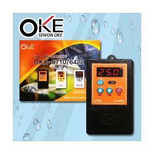 세원 OKE-6422H 수족관 횟집 활어 가변형 티타늄 히터 전용 자동 온도 조절기