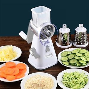 잘썰리는 야채슬라이서 돌리는회전채칼 돌돌이 마늘편썰기 무채 감자채